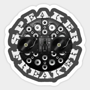 SPEAKER FREAKER Sticker